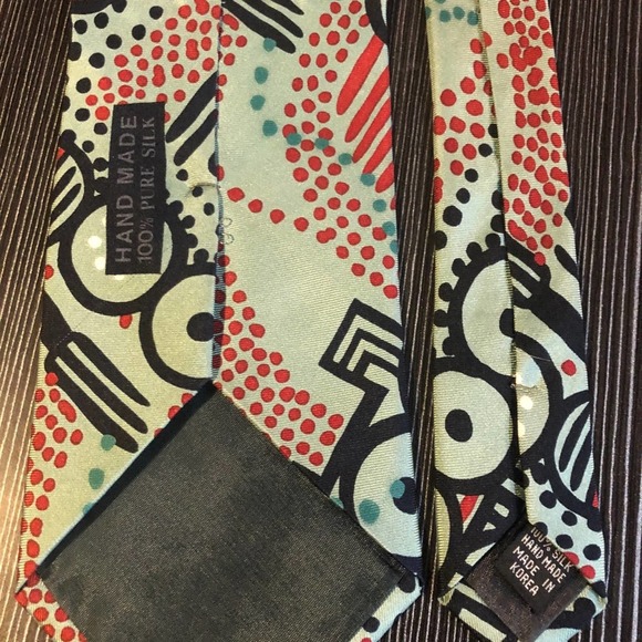 Marek Pure Italian silk tie - Picture 2 of 4